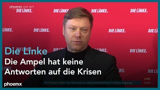 Janine Wissler und Martin Schirdewan zu aktuellen politischen Themen [upl. by Ruelle]