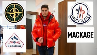 DESIGNER COAT Try On Haul  Manchester Shopping Vlog Stone Island Moncler Pyrenex  More [upl. by Eneleuqcaj]