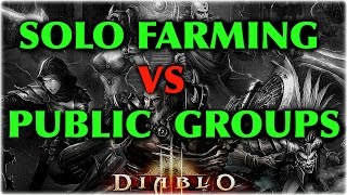 Solo Farming Rifts vs Public Groups quotWhats Betterquot Diablo 3 [upl. by Dawaj591]