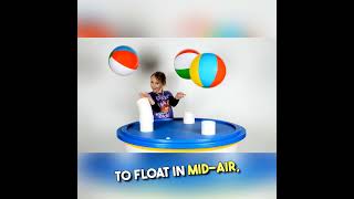 🎈BernoullisPrinciple ScienceInAction FluidDynamics PhysicsMagic [upl. by Backer]