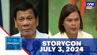 STORYCON  Is Rodrigo Duterte dragging down VP Saras ratings [upl. by Oconnor]