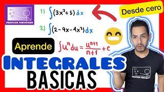 ✅INTEGRALES BÁSICAS  APRENDERAS con ÉSTE VIDEO💯 CÁLCULO INTEGRAL [upl. by Enelehcim]