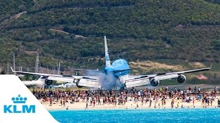 Big plane short runway  Cockpit Tales  KLM [upl. by Shaya]