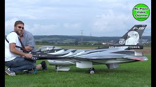 F16 15 quotBelgian Air Forcequot  2040mm  Jetlegend  KingTech 260  MBC Weiden  Stefan  Tim Stadler [upl. by Akisey700]