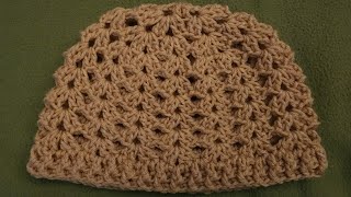 The Double V Stitch Hat  Crochet Tutorial Quick amp Easy 👍 [upl. by Nywloc]