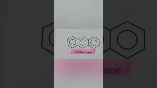 NaphthaleneAnthracene and Phenanthrene Structures [upl. by Oralee915]