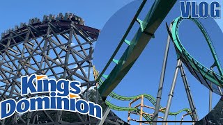 Rapterra Twisted Timbers and Halloween Haunt Kings Dominion October 2024 Vlog [upl. by Critta]