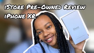 iStore Preowned iPhone XR unboxing Price and Review 2023 110 online shopping experience😭 [upl. by Tristam950]