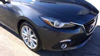 2014 MAZDA3 SEDAN  GT Model in Meteor Grey Mica [upl. by Lantha]