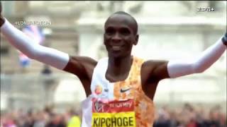 MARATHON LONDON 2019  ELIUD KIPCHOGE Power  Last 10 minutes of fight for victory Motivation video [upl. by Arayt]