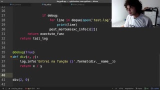 Live de Python 5  Usando o Python debugger [upl. by Sidonia]