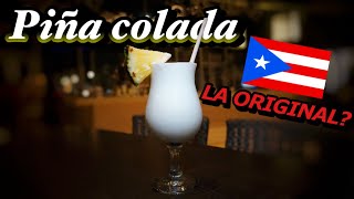 Piña Colada 🍍 El origen 🔝 Receta HISTORIA [upl. by Ardnoid452]