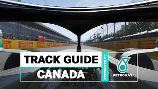 PETRONAS F1 Track Guide Circuit Gilles Villeneuve [upl. by Xila]