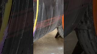 Ford Mustang GT500 Wet Sanding… ‼️🙀 [upl. by Llednik446]