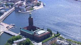 Stockholm Sweden Aerial view [upl. by Vijnas]