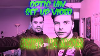 The OpTicLAN Set up video quotBEHIND THE SCENESquot [upl. by Ahsinan]