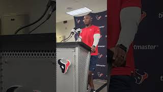 Texans coach DeMeco Ryans on impact full rookie safety Calen Bullock [upl. by Nednerb140]