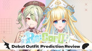 【ReCorD】Debut Relay Reviewing YOUR Outfit Predictions For Us【MyHolo TV】 [upl. by Heurlin]