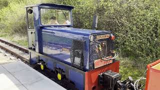 Lancashire Mining Museum Railway  April 2022 [upl. by Doownel]