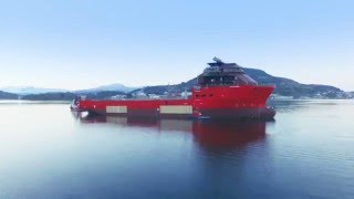 Kleven launch diamond sampling and exploration vessel [upl. by Ahseer78]