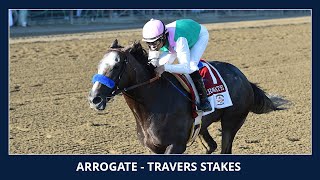 Arrogate  2016 Travers Stakes [upl. by Rehpinnej184]