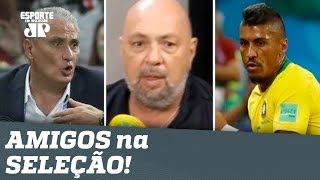 quotTITE tem os seus AMIGOS na SELEÇÃOquot critica narrador [upl. by Anyahs526]