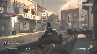 COD Ghost MP 443 Grach Secondary Pistol Gameplay Review [upl. by Notsua]