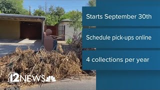 City of Phoenix switching to appointmentbased bulk trash collection [upl. by Sunderland]