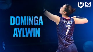 Highlights DOMINGA AYLWIN Outside Hitter [upl. by Burkle]