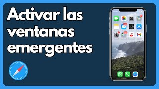 Cómo permitir o activar las ventanas emergentes en Safari en tu iPhone [upl. by Eleon]