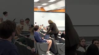 Professor wakes up sleeping students singing emo music 🤣 ⁠ 🎥 TT matthewcpittman⁠ [upl. by Enailil156]