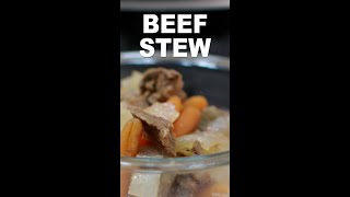 Easy Slow Cooker Stew shorts  Simple CrockPot Beef Stew Recipe [upl. by Anniroc594]