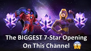 THIS IS THE BIGGEST EVER CRYSTAL OPENING ON MY ACCOUNT  So Many 7 Stars [upl. by Negrom318]