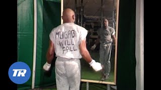 Unseen Footage of Marvelous Marvin Hagler Training for the fight against John Mugabi [upl. by Ettezus]