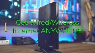 How To Get Wired Internet In Any Room [upl. by Ahtelat]