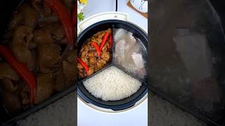 Easy Mutton Curry Rice without Oil In A Rice Cooker ytshorts recipe cooking [upl. by Siron155]