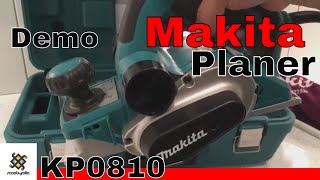 Makita Power Planer KP0810K amp Demo [upl. by Shamma]