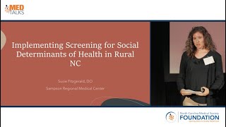 MEDTalks 2023 Susie Fitzgerald DO  Social Determinants of Health [upl. by Sylirama677]