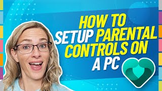 How to set up parental controls for a Windows computer using Microsoft Family Safety [upl. by Vanthe]