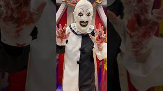 Art the clown goes to Spirit Halloween 2024 halloween Terrifier3 [upl. by Alisha656]