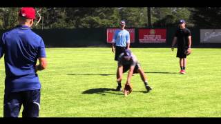 Infield Drills Quick Tips Glove Work Part II [upl. by Tteraj960]