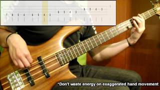 Lesson 1 Warm Up Session Lvl1 Bass Exercise Play Along Tabs In Video [upl. by Wilbur]