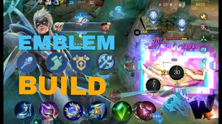 12 KILLS The Best Vale Builds and Emblems Mobile Legends [upl. by Bergmans997]