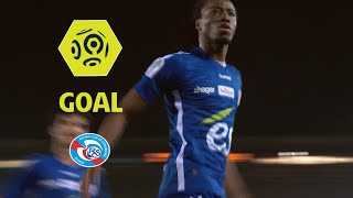 Goal Bakary KONE 61  RC Strasbourg Alsace  Olympique de Marseille 33  201718 [upl. by Kelton]