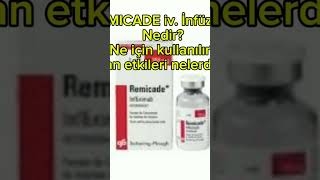 Remicade nedir Ne için kullanılır Yan etkileri nelerdir videonun tamamı Kanalımızda [upl. by Anitac]