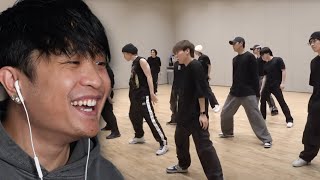 DANCER REACTS TO INSIDE SEVENTEEN ‘MAESTRO’ 안무 연습 비하인드 quotMAESTROquot Dance Practice Sketch [upl. by Ema]