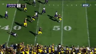 Michigan KR Jehu Chesson Returns Opening Kickoff for TD vs Northwestern [upl. by Ymmaj731]