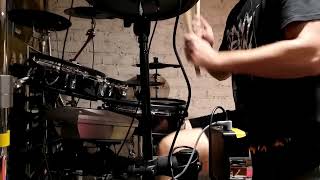 INVERACITY  Visions Of Coming Apocalypse  Panos Drum Cover [upl. by Xylina499]