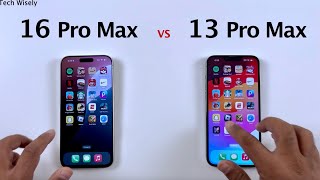 iPhone 16 Pro Max vs 13 Pro Max  Speed Performance Test [upl. by Lovell300]