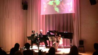 Heidenröslein Suite original melody by F Schubert arr ChengYing Chuang Musitonik Trio [upl. by Omiseno]